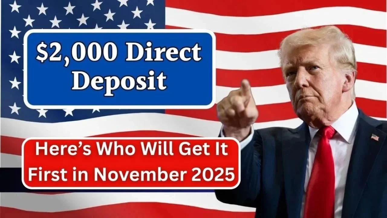IRS Confirms $2,000 Direct Deposit for November 2025: Eligibility, Payment Dates & How to Get Yours