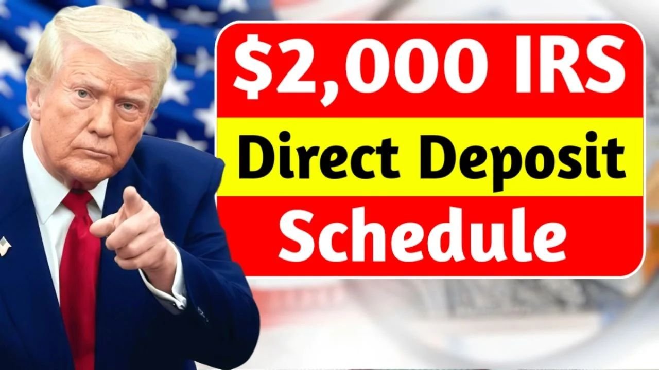 IRS Schedules $2,000 Direct Deposit for November 2025 – Eligibility, Dates & How to Get Your Payment