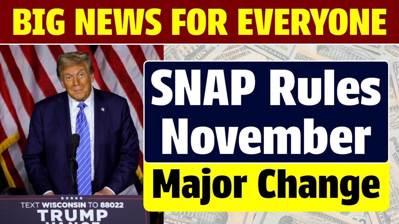 SNAP Rules November 2025: Key Updates on Eligibility, Benefits, and Shutdown Impacts